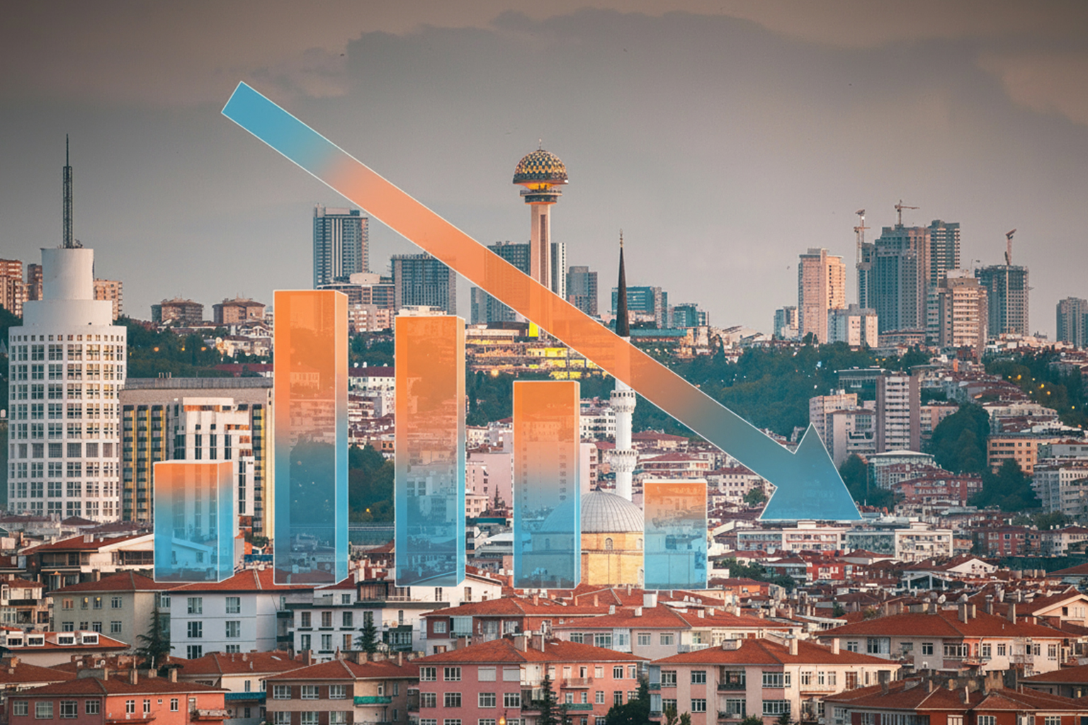 Ankara konut piyasasında tempo düşüyor…